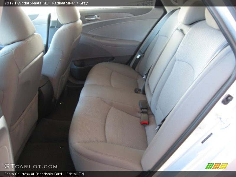 Radiant Silver / Gray 2012 Hyundai Sonata GLS