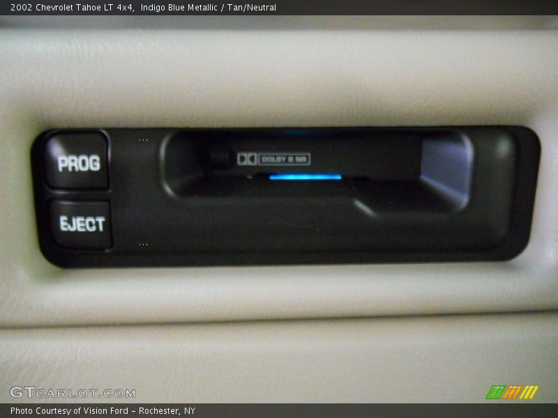 Indigo Blue Metallic / Tan/Neutral 2002 Chevrolet Tahoe LT 4x4