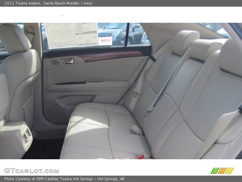 Sandy Beach Metallic / Ivory 2011 Toyota Avalon