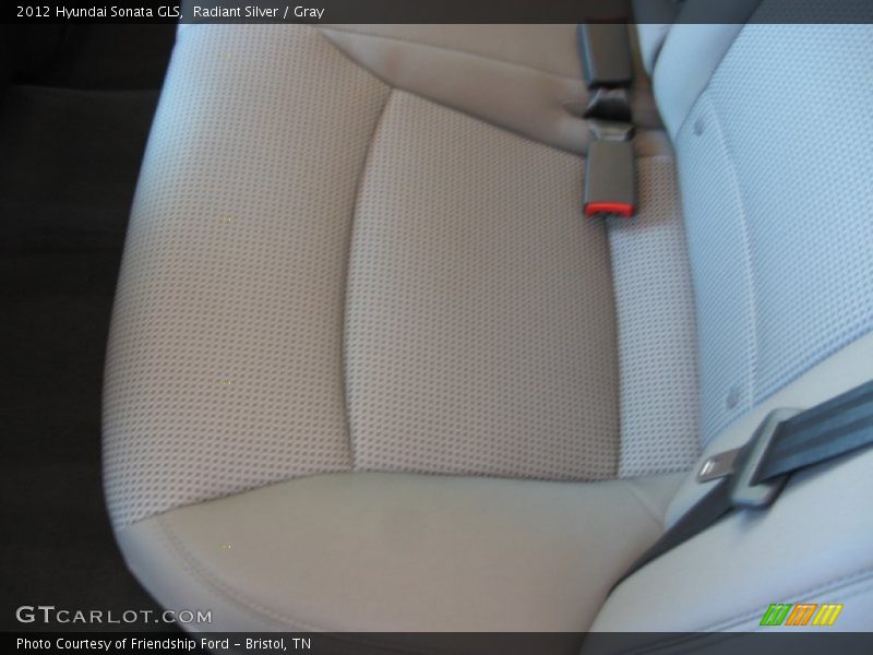 Radiant Silver / Gray 2012 Hyundai Sonata GLS