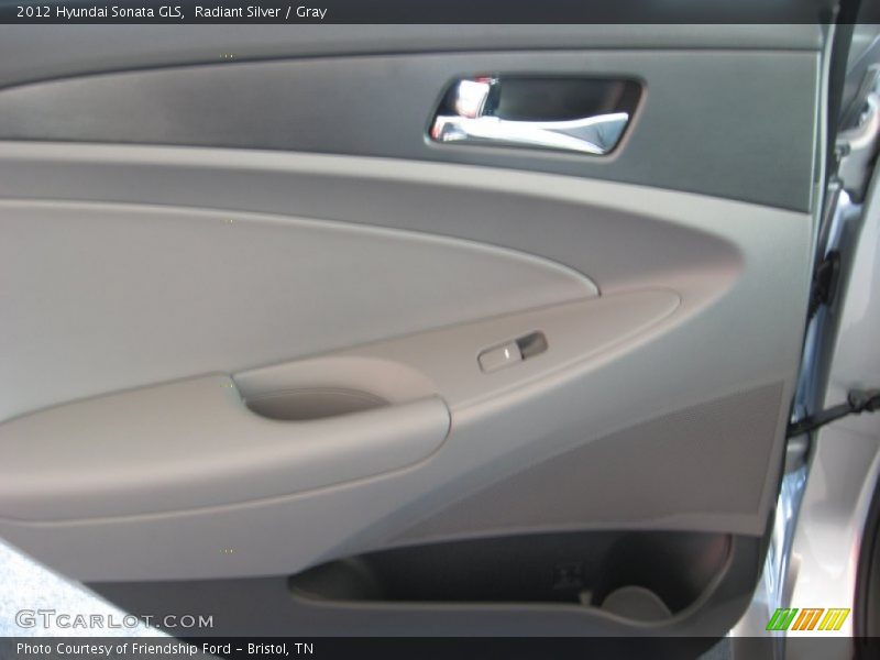 Radiant Silver / Gray 2012 Hyundai Sonata GLS