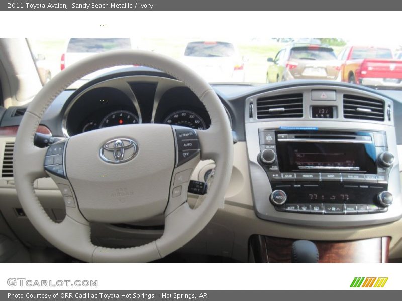 Sandy Beach Metallic / Ivory 2011 Toyota Avalon