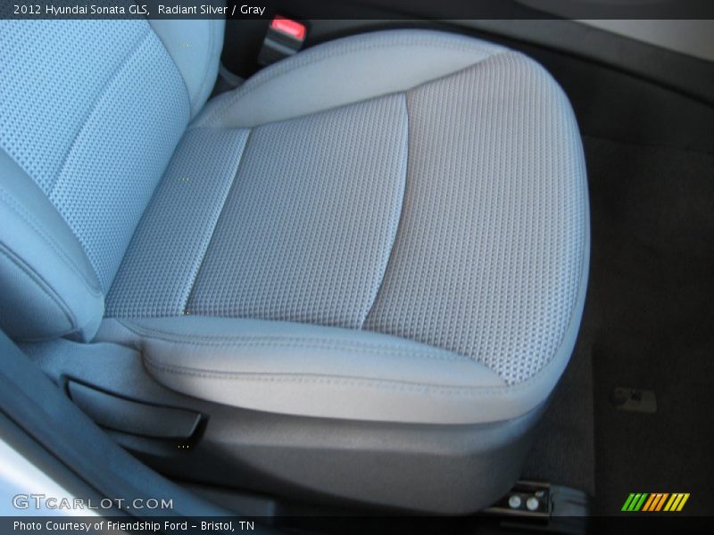 Radiant Silver / Gray 2012 Hyundai Sonata GLS