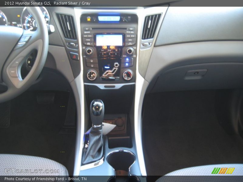 Radiant Silver / Gray 2012 Hyundai Sonata GLS