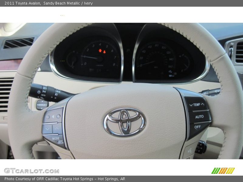 Sandy Beach Metallic / Ivory 2011 Toyota Avalon