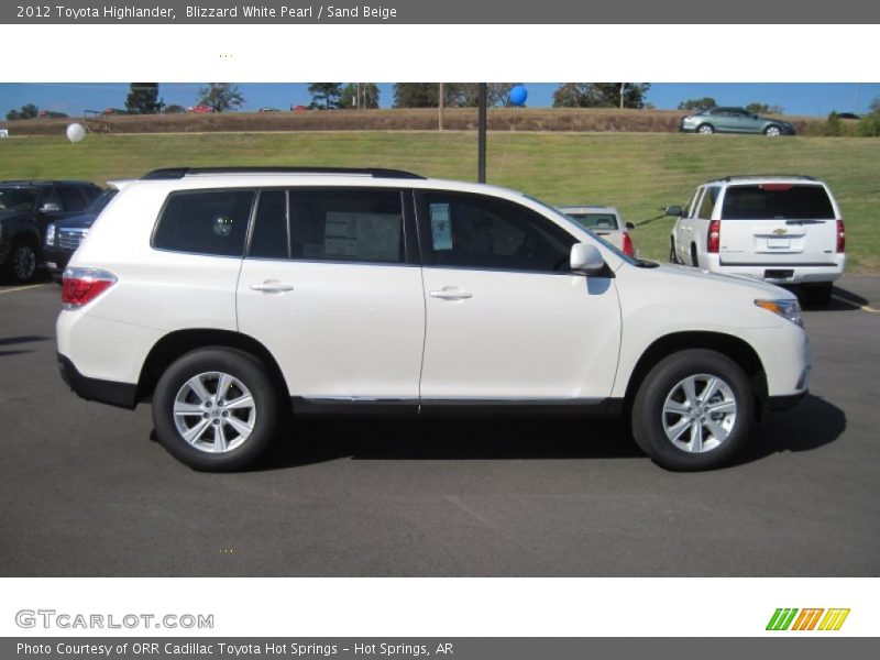  2012 Highlander  Blizzard White Pearl