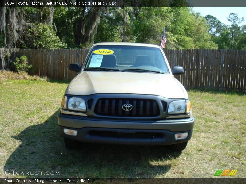 Mystic Gold Metallic / Oak 2004 Toyota Tacoma Regular Cab