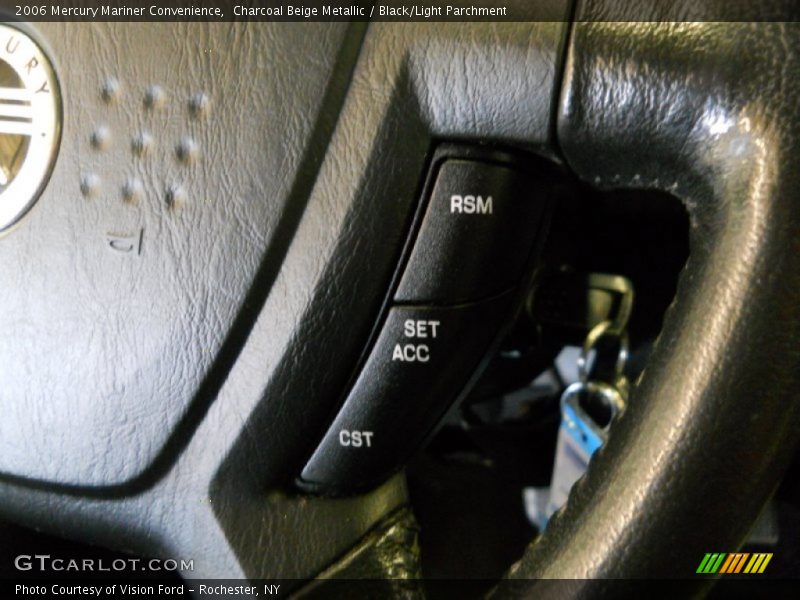 Charcoal Beige Metallic / Black/Light Parchment 2006 Mercury Mariner Convenience