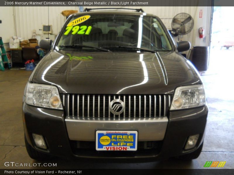 Charcoal Beige Metallic / Black/Light Parchment 2006 Mercury Mariner Convenience