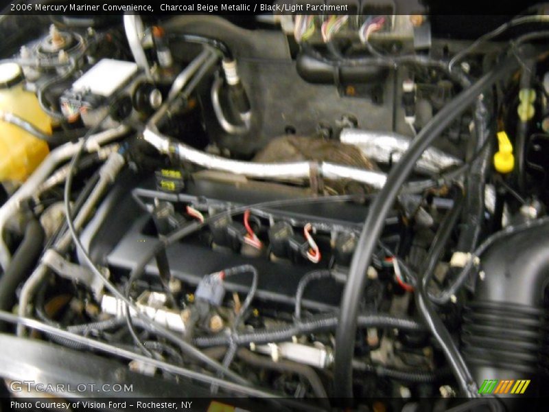 Charcoal Beige Metallic / Black/Light Parchment 2006 Mercury Mariner Convenience