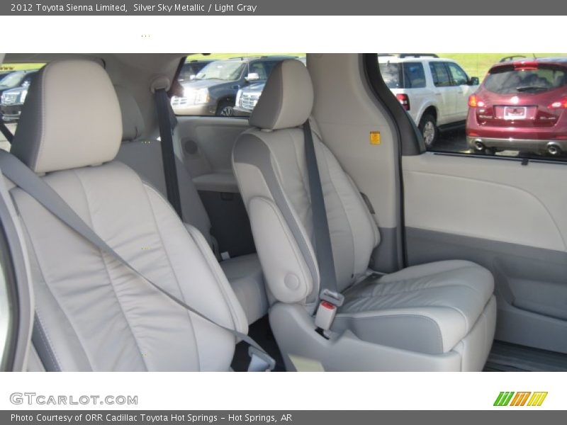 Silver Sky Metallic / Light Gray 2012 Toyota Sienna Limited