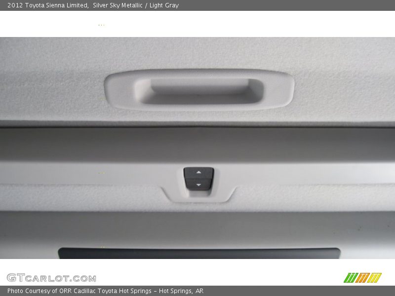 Silver Sky Metallic / Light Gray 2012 Toyota Sienna Limited