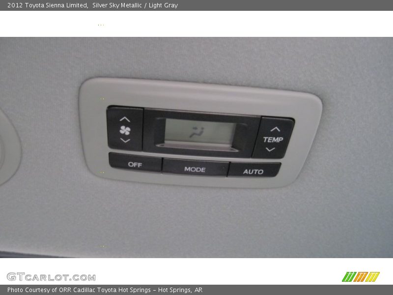 Silver Sky Metallic / Light Gray 2012 Toyota Sienna Limited