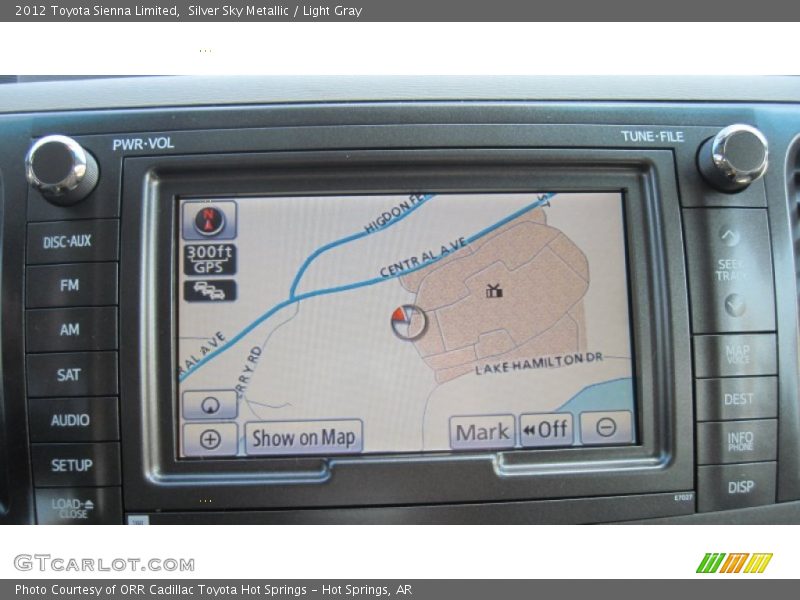 Silver Sky Metallic / Light Gray 2012 Toyota Sienna Limited