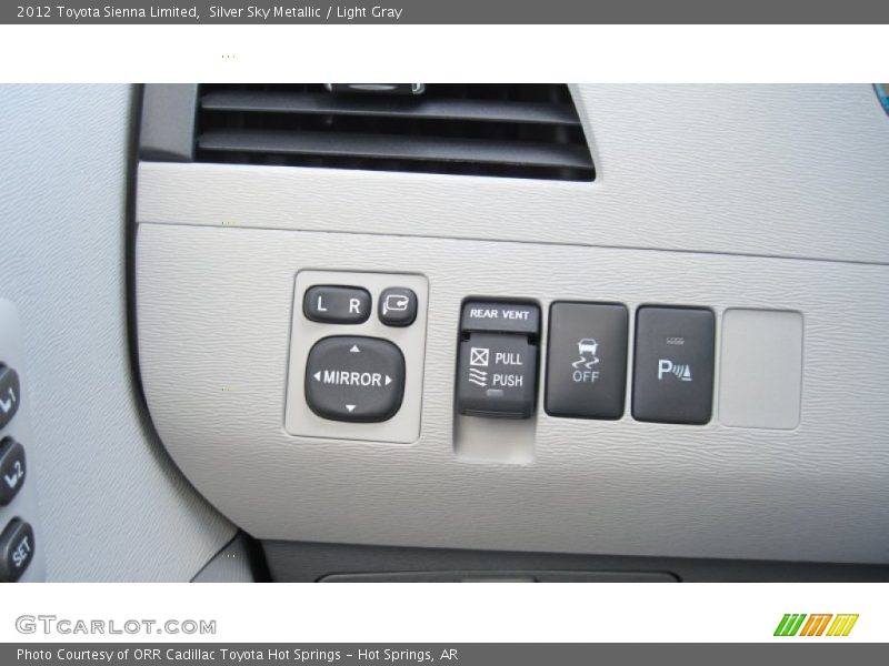 Silver Sky Metallic / Light Gray 2012 Toyota Sienna Limited