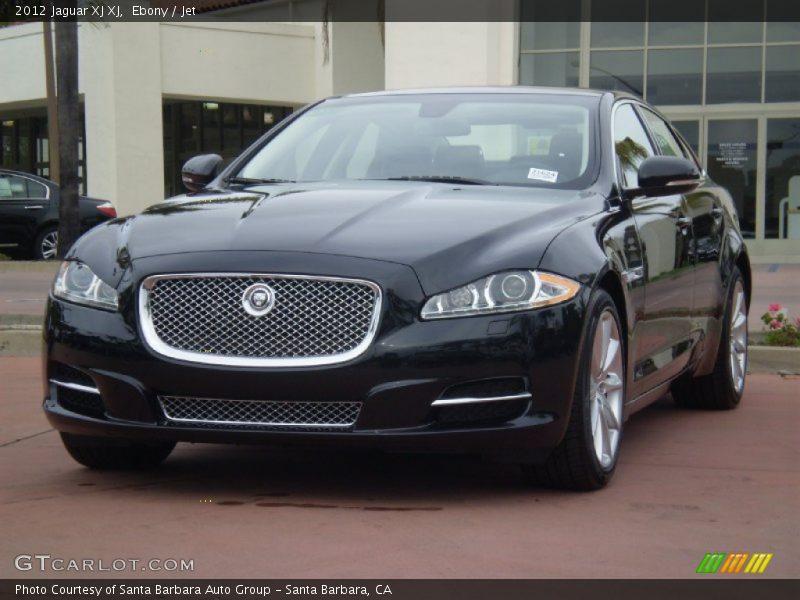 Ebony / Jet 2012 Jaguar XJ XJ