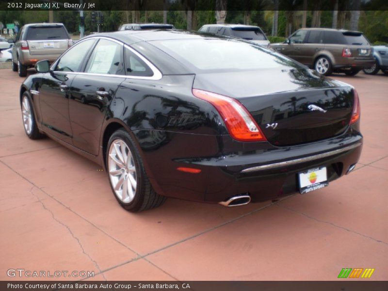 Ebony / Jet 2012 Jaguar XJ XJ