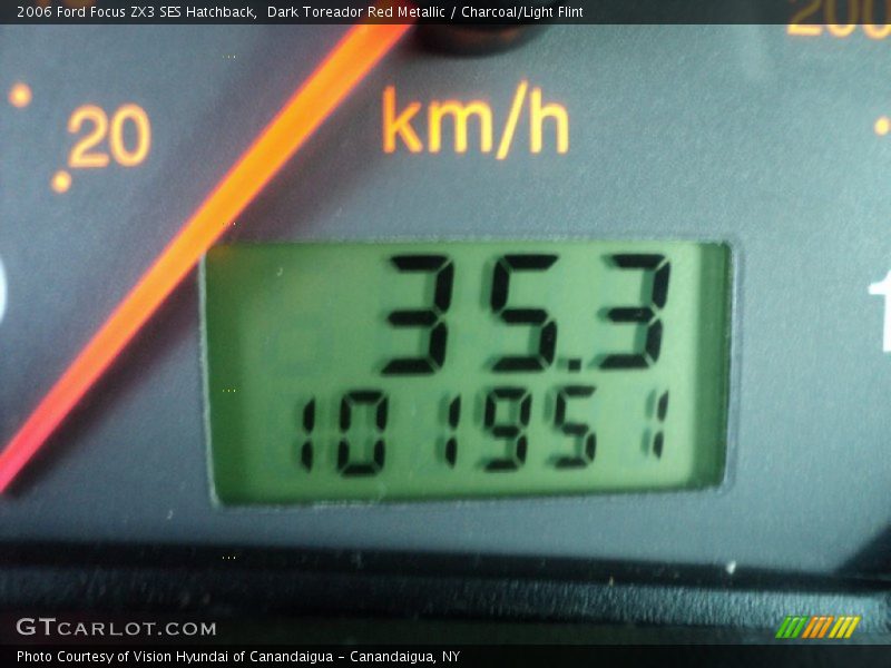 Dark Toreador Red Metallic / Charcoal/Light Flint 2006 Ford Focus ZX3 SES Hatchback