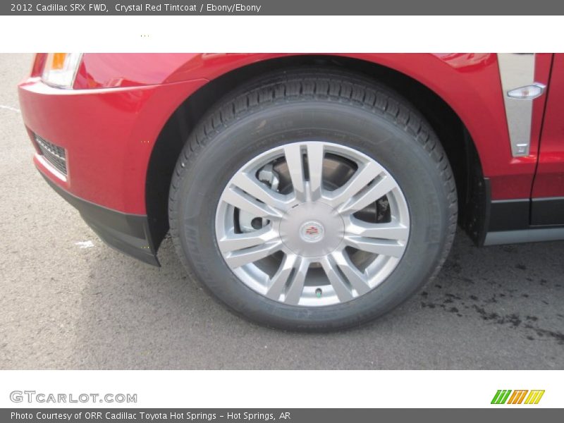 Crystal Red Tintcoat / Ebony/Ebony 2012 Cadillac SRX FWD