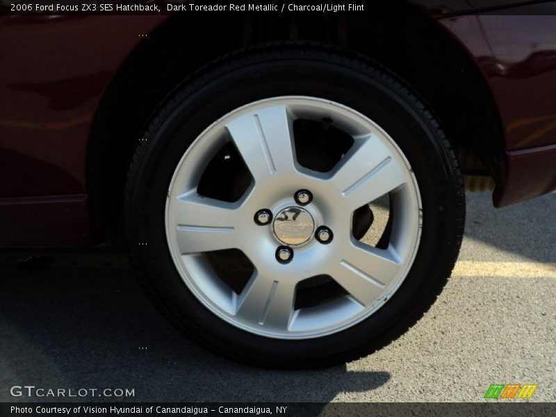 Dark Toreador Red Metallic / Charcoal/Light Flint 2006 Ford Focus ZX3 SES Hatchback