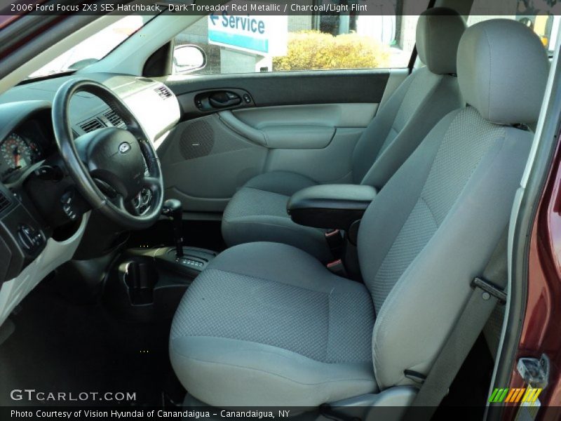  2006 Focus ZX3 SES Hatchback Charcoal/Light Flint Interior