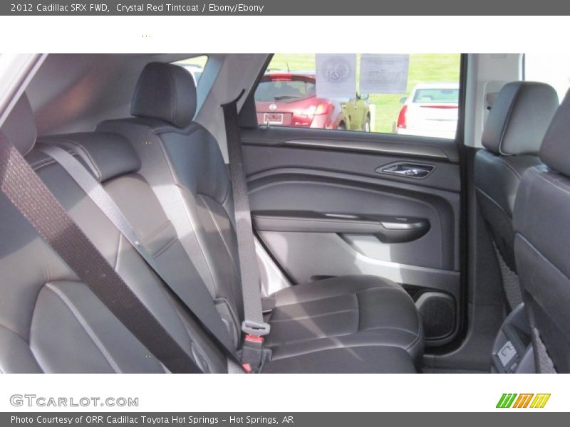 Crystal Red Tintcoat / Ebony/Ebony 2012 Cadillac SRX FWD