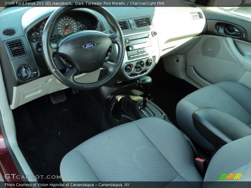 Charcoal/Light Flint Interior - 2006 Focus ZX3 SES Hatchback 