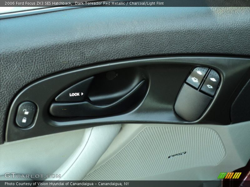 Dark Toreador Red Metallic / Charcoal/Light Flint 2006 Ford Focus ZX3 SES Hatchback