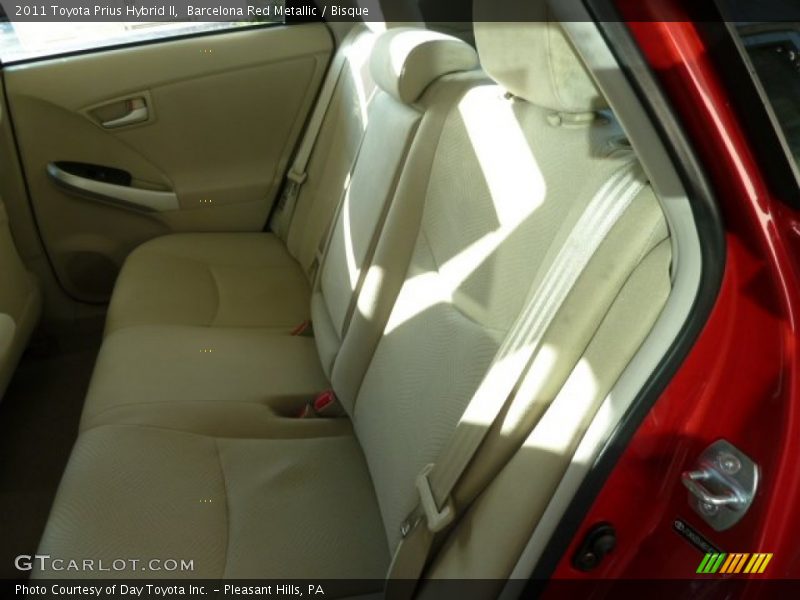 Barcelona Red Metallic / Bisque 2011 Toyota Prius Hybrid II