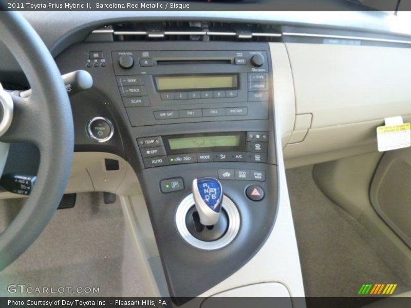 Barcelona Red Metallic / Bisque 2011 Toyota Prius Hybrid II