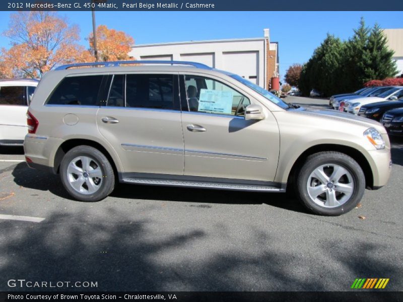 Pearl Beige Metallic / Cashmere 2012 Mercedes-Benz GL 450 4Matic