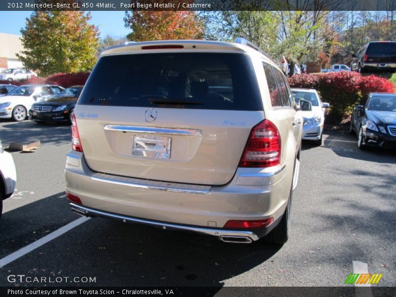 Pearl Beige Metallic / Cashmere 2012 Mercedes-Benz GL 450 4Matic