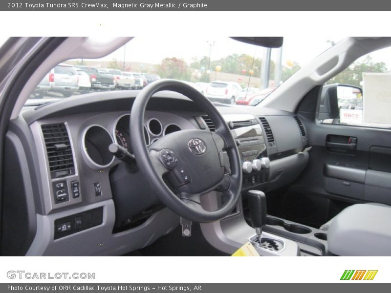 Magnetic Gray Metallic / Graphite 2012 Toyota Tundra SR5 CrewMax