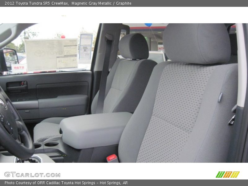 Magnetic Gray Metallic / Graphite 2012 Toyota Tundra SR5 CrewMax