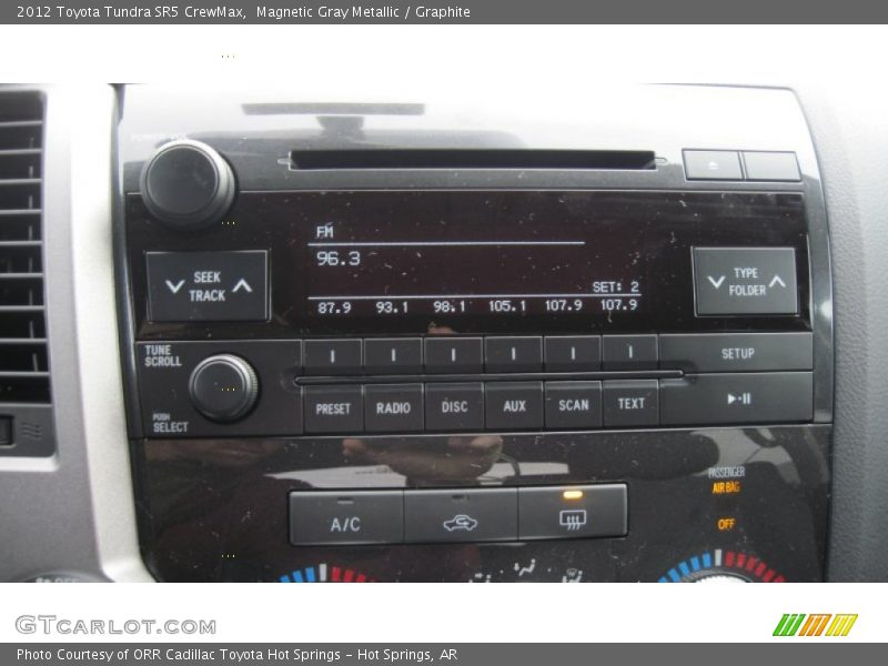 Magnetic Gray Metallic / Graphite 2012 Toyota Tundra SR5 CrewMax