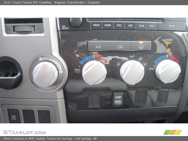 Magnetic Gray Metallic / Graphite 2012 Toyota Tundra SR5 CrewMax