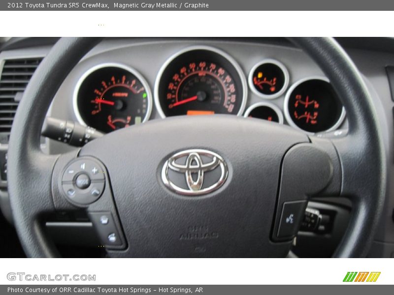 Magnetic Gray Metallic / Graphite 2012 Toyota Tundra SR5 CrewMax