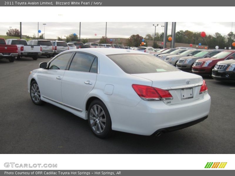 Blizzard White Pearl / Ivory 2011 Toyota Avalon Limited