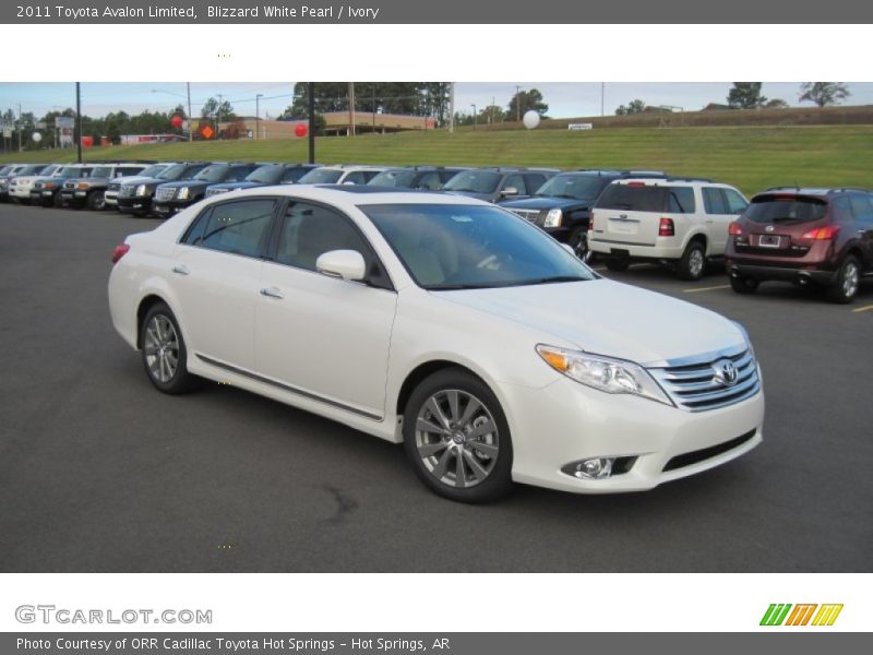 Blizzard White Pearl / Ivory 2011 Toyota Avalon Limited