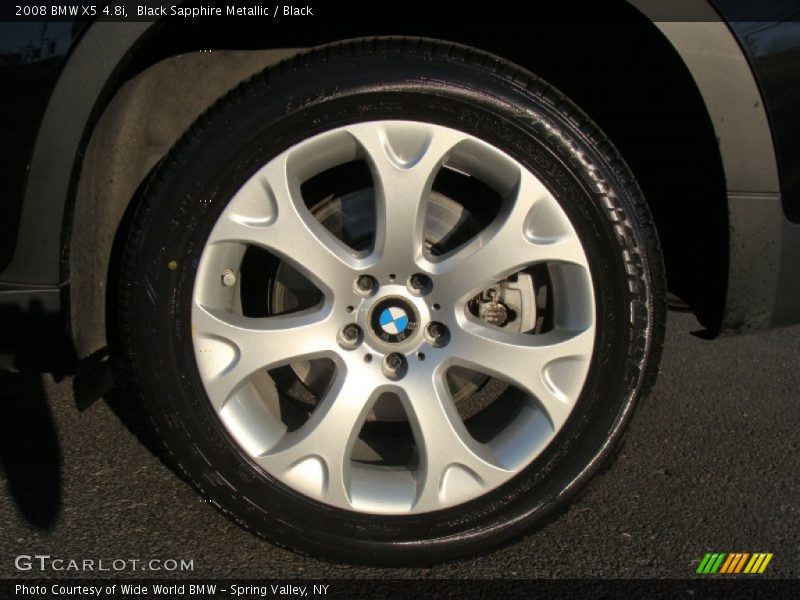 Black Sapphire Metallic / Black 2008 BMW X5 4.8i