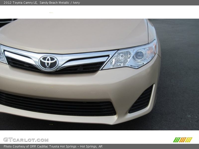 Sandy Beach Metallic / Ivory 2012 Toyota Camry LE