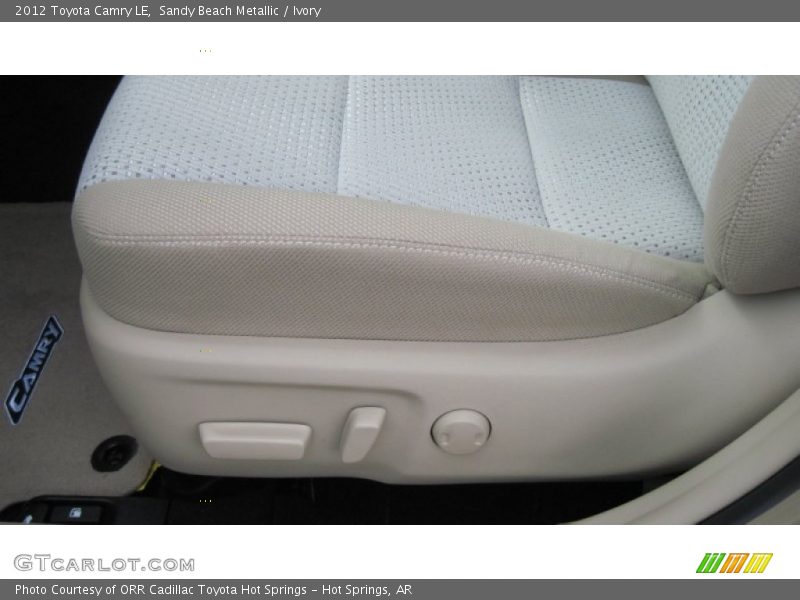 Sandy Beach Metallic / Ivory 2012 Toyota Camry LE