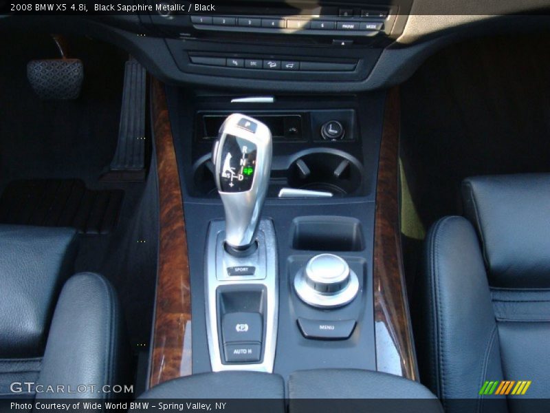 Black Sapphire Metallic / Black 2008 BMW X5 4.8i