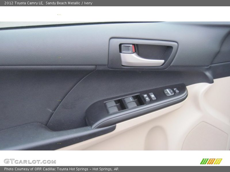 Sandy Beach Metallic / Ivory 2012 Toyota Camry LE