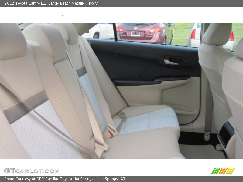 Sandy Beach Metallic / Ivory 2012 Toyota Camry LE