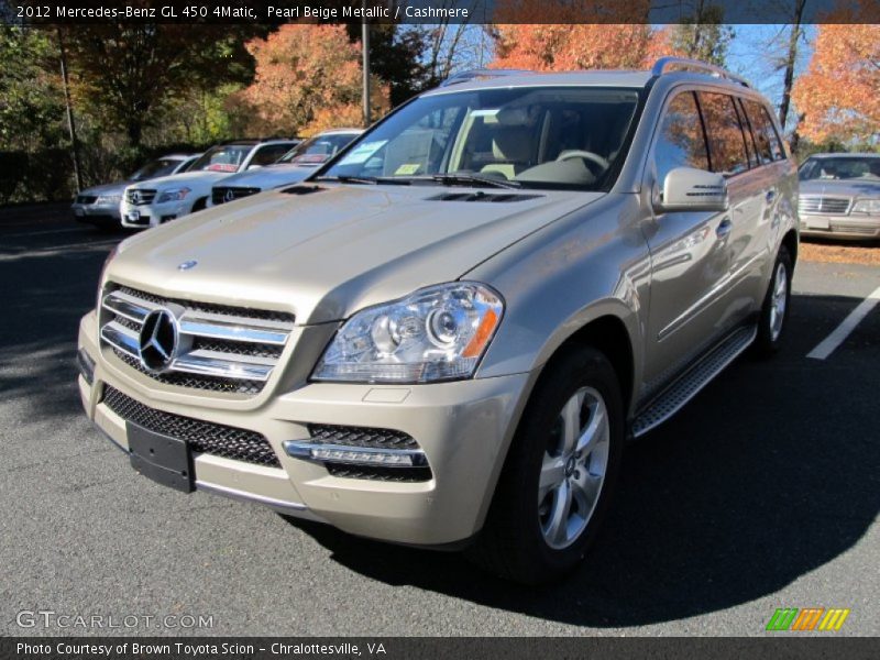Pearl Beige Metallic / Cashmere 2012 Mercedes-Benz GL 450 4Matic