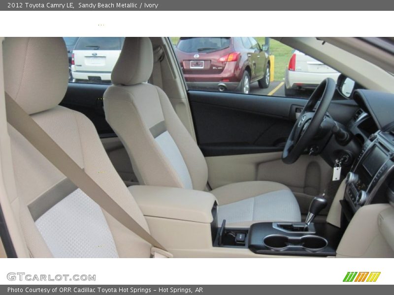 Sandy Beach Metallic / Ivory 2012 Toyota Camry LE