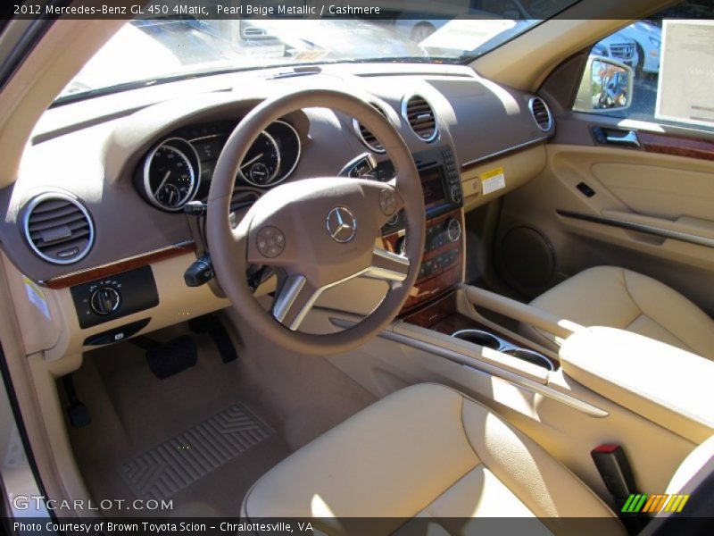 Pearl Beige Metallic / Cashmere 2012 Mercedes-Benz GL 450 4Matic