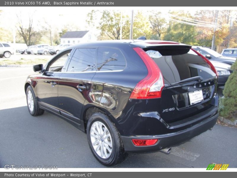 Black Sapphire Metallic / Anthracite 2010 Volvo XC60 T6 AWD