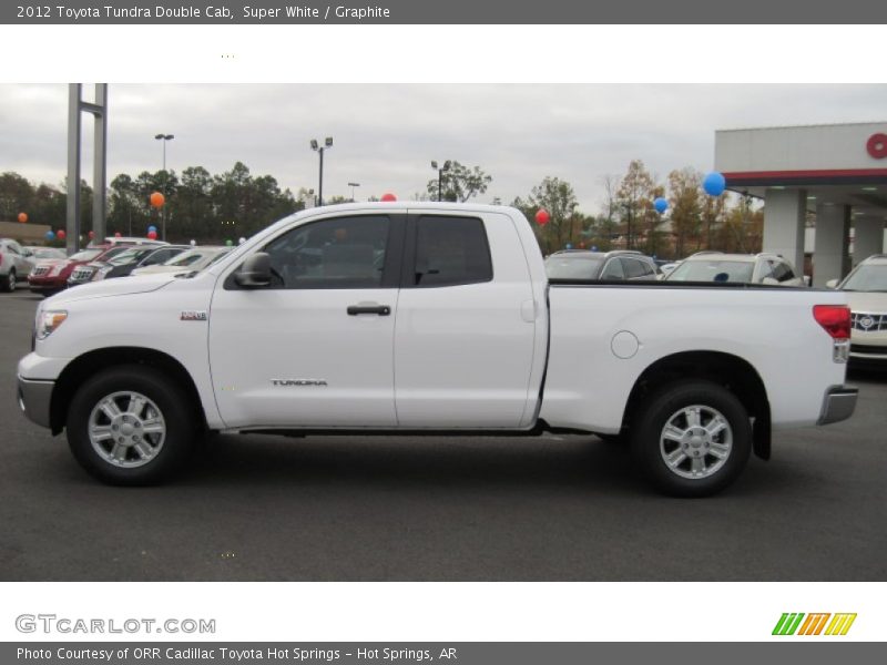 Super White / Graphite 2012 Toyota Tundra Double Cab